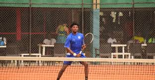 Imeh Battles Christian Paul While Major Tackles Davis Cup Player In Epic Rainoil Open Matches