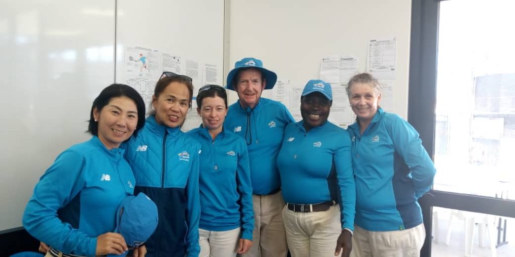 Meet Aisha Hirse, The Only African Tennis Umpire Officiating At An ATP Challenger Event In Australia (Photos)