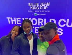 Billie Jean King Cup: Team Nigeria Land In Lithuania (Photo)