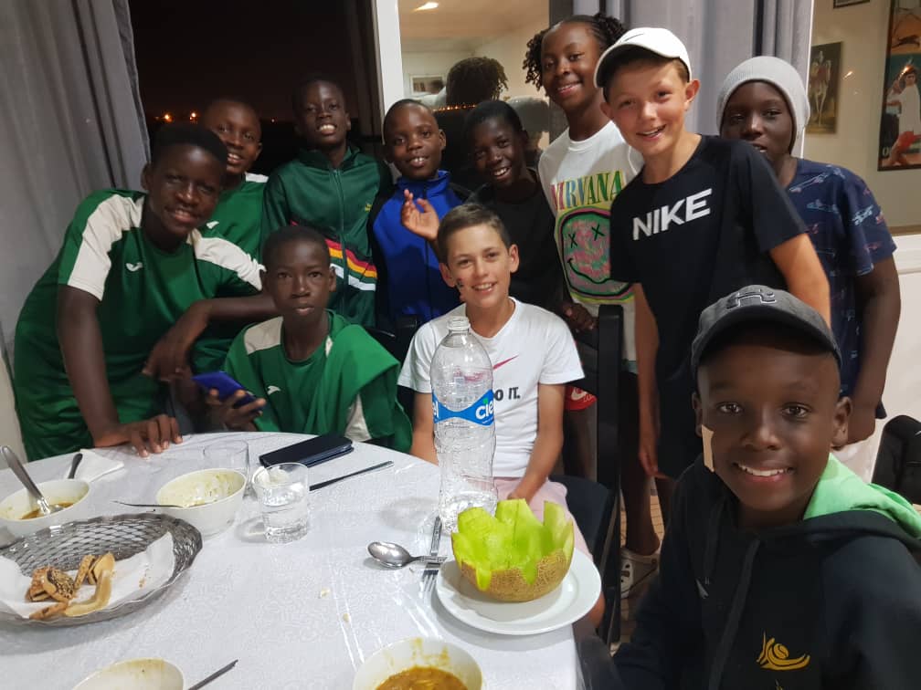 Nigerian U-12 Boys in Morocco