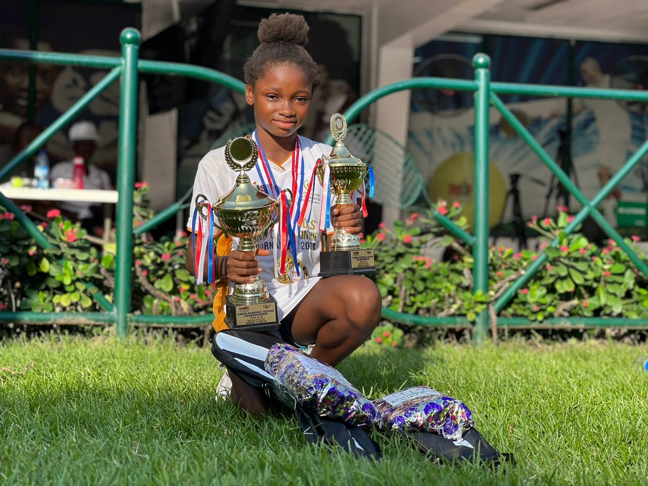 Double Champion Rose Nana Rules Lagos Schools’ Tennis Championship