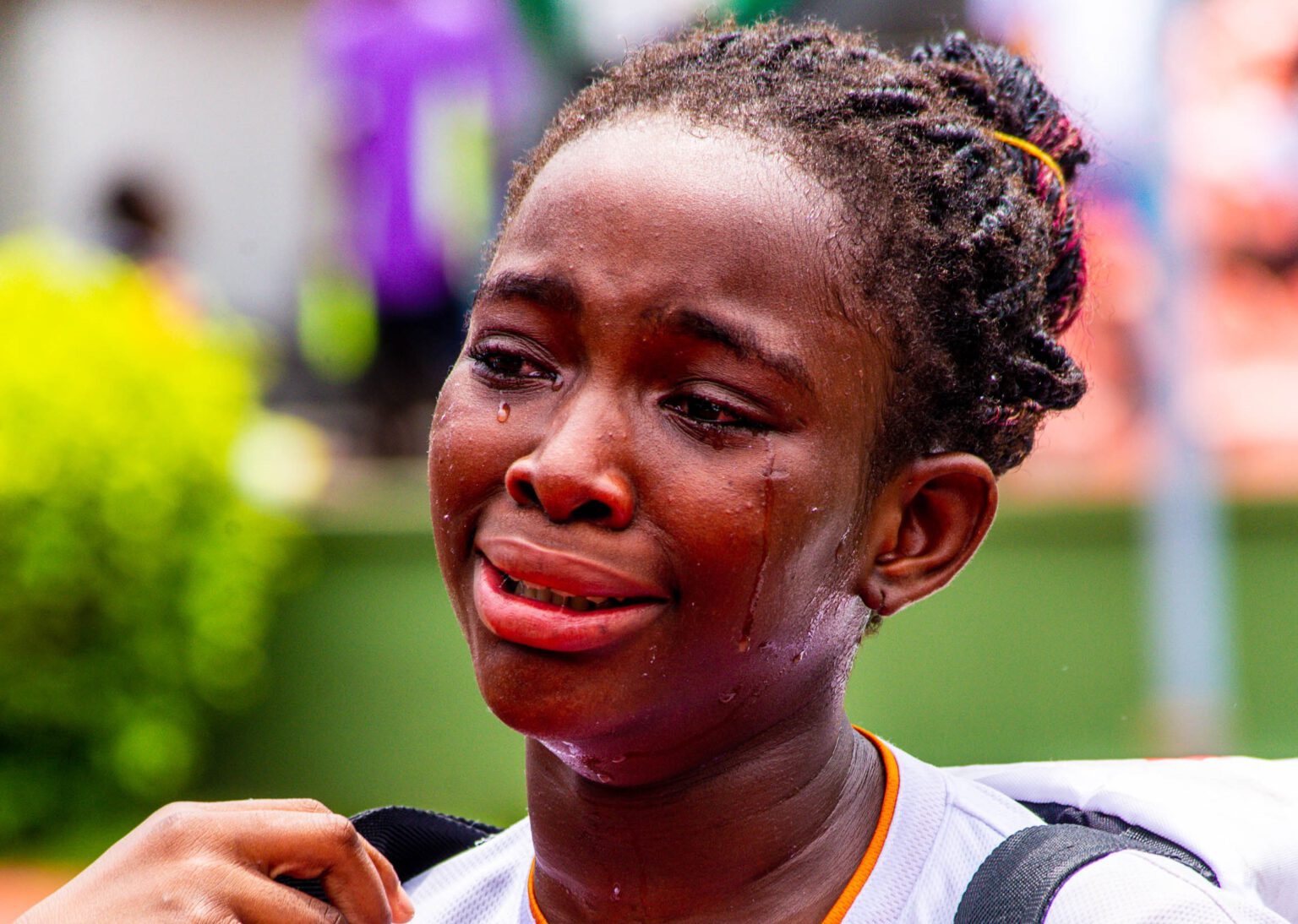 Mofifunoluwa Atilola crying