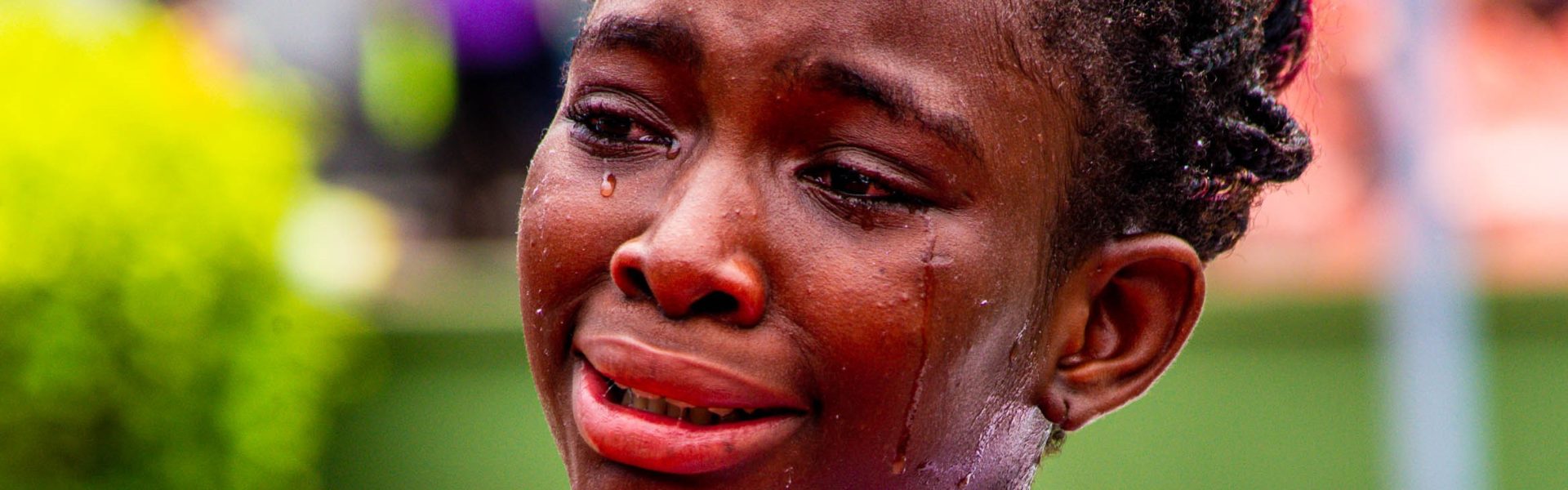 Mofifunoluwa Atilola crying