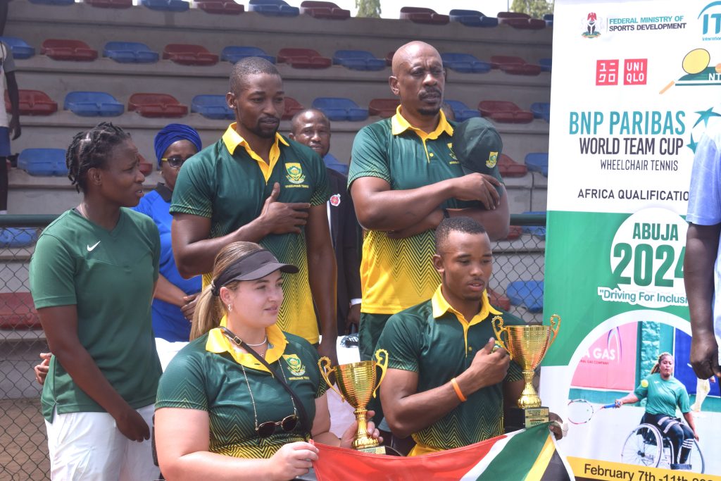 Team South Africa BNP Paribas World Team Cup Africa Qualification