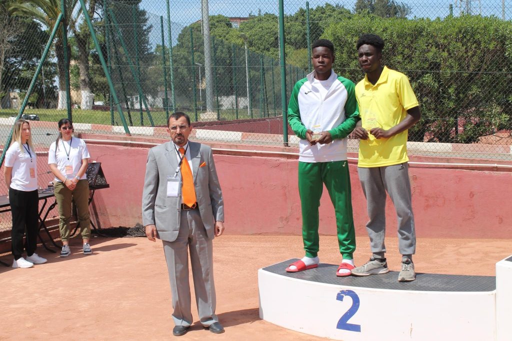 Seun Ogunsakin African Junior Championship Algeria